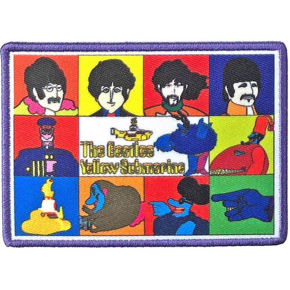 THE BEATLES ビートルズ (結成 65周年 ) - Yellow Submarine Characters / ワッペン - PGS